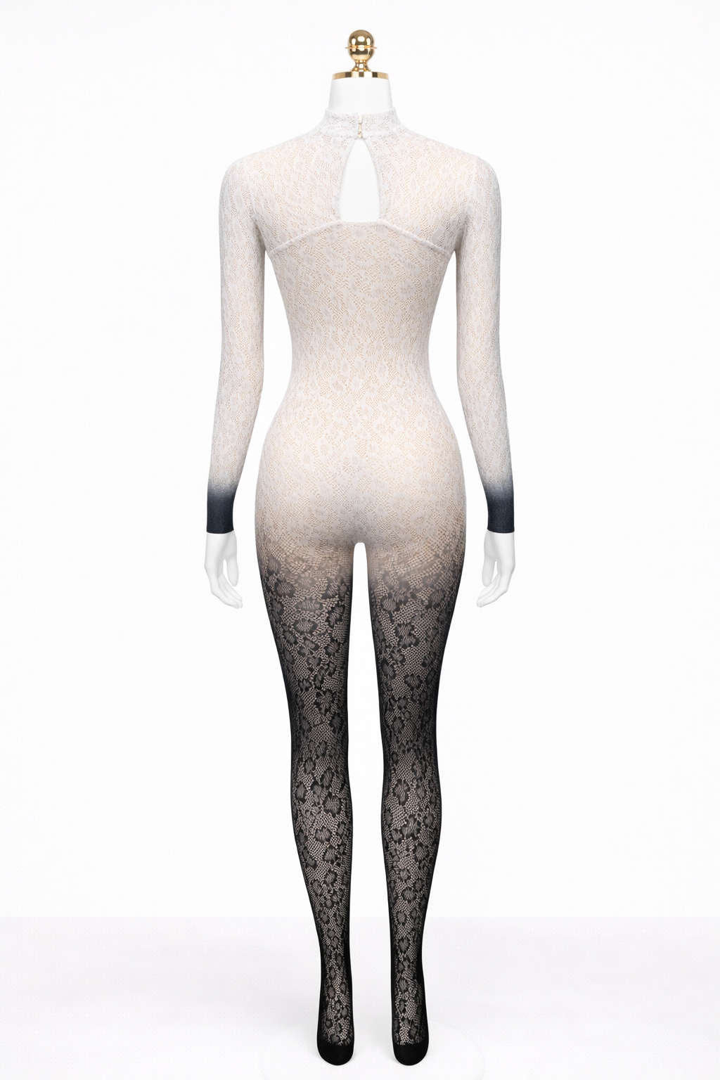 Long Sleeve Lace Bodysuit